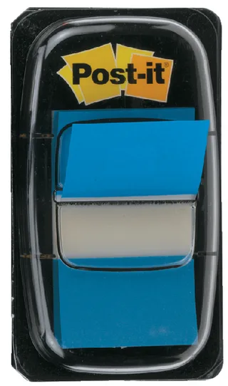 Indextabs Post-it 680 25.4x43.2mm blauw 50 tabs van Post-it – productfoto 1 van 5