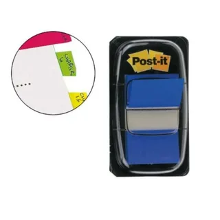 Indextabs Post-it 680 25.4x43.2mm blauw 50 tabs van Post-it – productfoto 2 van 5