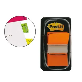 Indextabs Post-it 680 25.4x43.2mm oranje 50 tabs van Post-it – productfoto 2 van 6