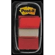 Indextabs post-it 680 25.4x43.2mm rood | 12 stuks van Post-it – productfoto