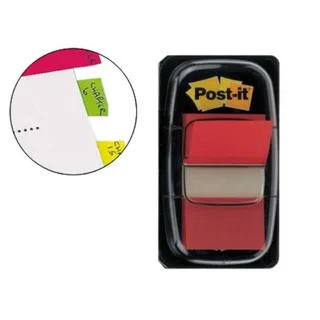 Séparation Des Drapeaux 680-1 Distributeur Rouge De 50 Unités de Post-it – photo produit 5 sur 5