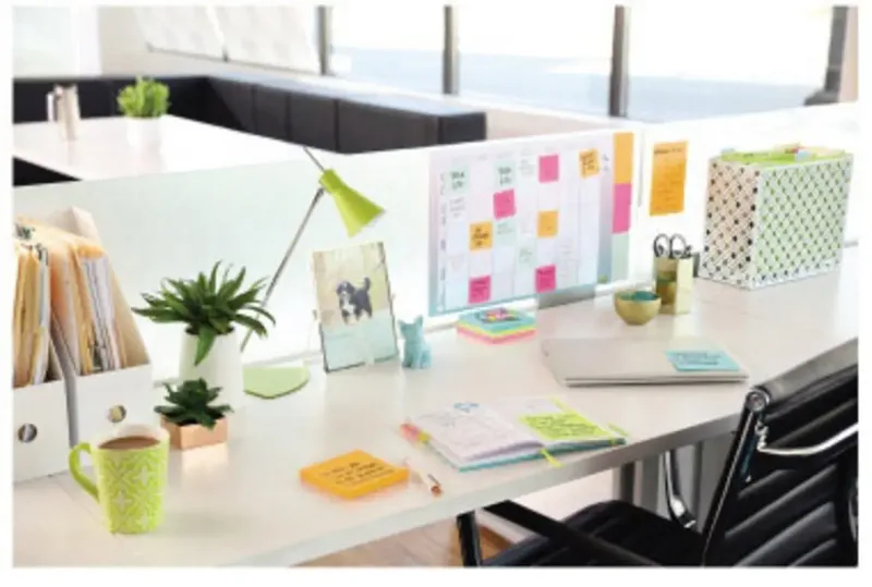 Memoblok Post-it 655 Super Sticky 76x127mm Cosmic 6 stuks van Post-it – productfoto 2 van 2