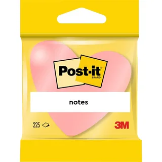 Memoblok Post-it Vormen 2007 70x70mm kubus hart roze by Post-it – product photo 2 of 2