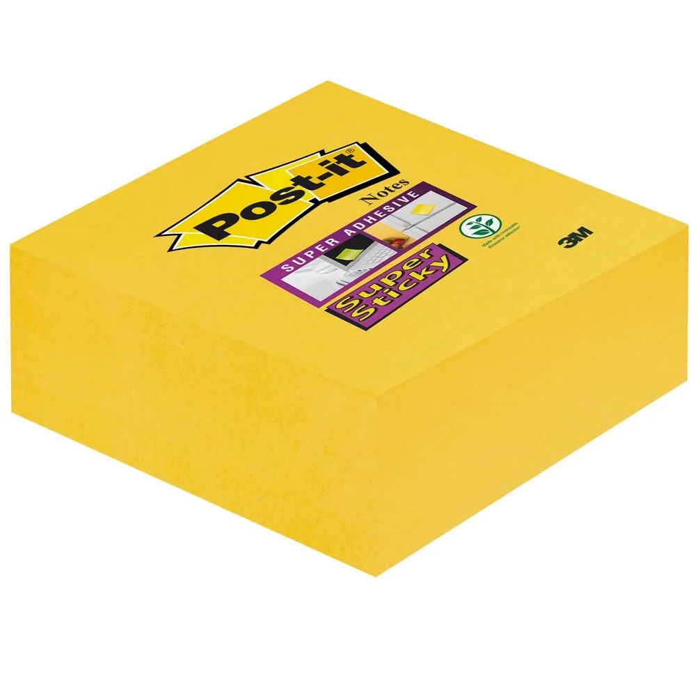 Super Sticky Haftnotizen extrastark 2014-S gelb - 270 Blatt från Post-it – produktbild