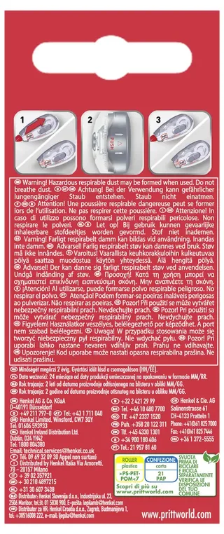 Correctietapevulling Pritt navul cassette Flex 4.2mmx12m by Pritt – product photo 2 of 2