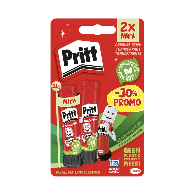 Lijmstift pritt stick original 2x 11gr promo | 12 stuks by Pritt – product photo