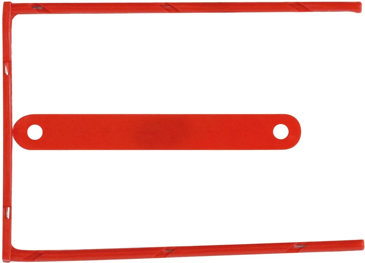 archiefbinder D-clip | doos van 100 stuks de Q-Connect en Rouge – photo produit