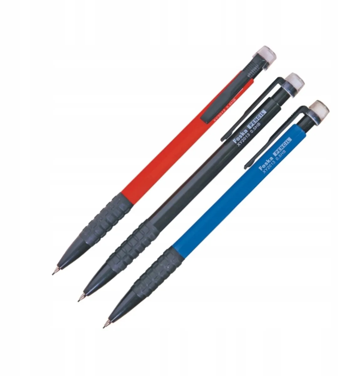 Automatisch Potlood HB 0,5 mm 3 noppen de Q-Connect en Mix Kleuren – photo produit