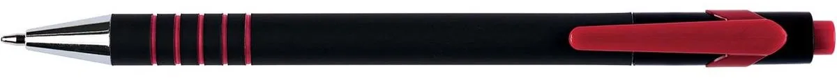 balpen Lambda, 0,5 mm, medium punt de Q-Connect en Rouge – photo produit