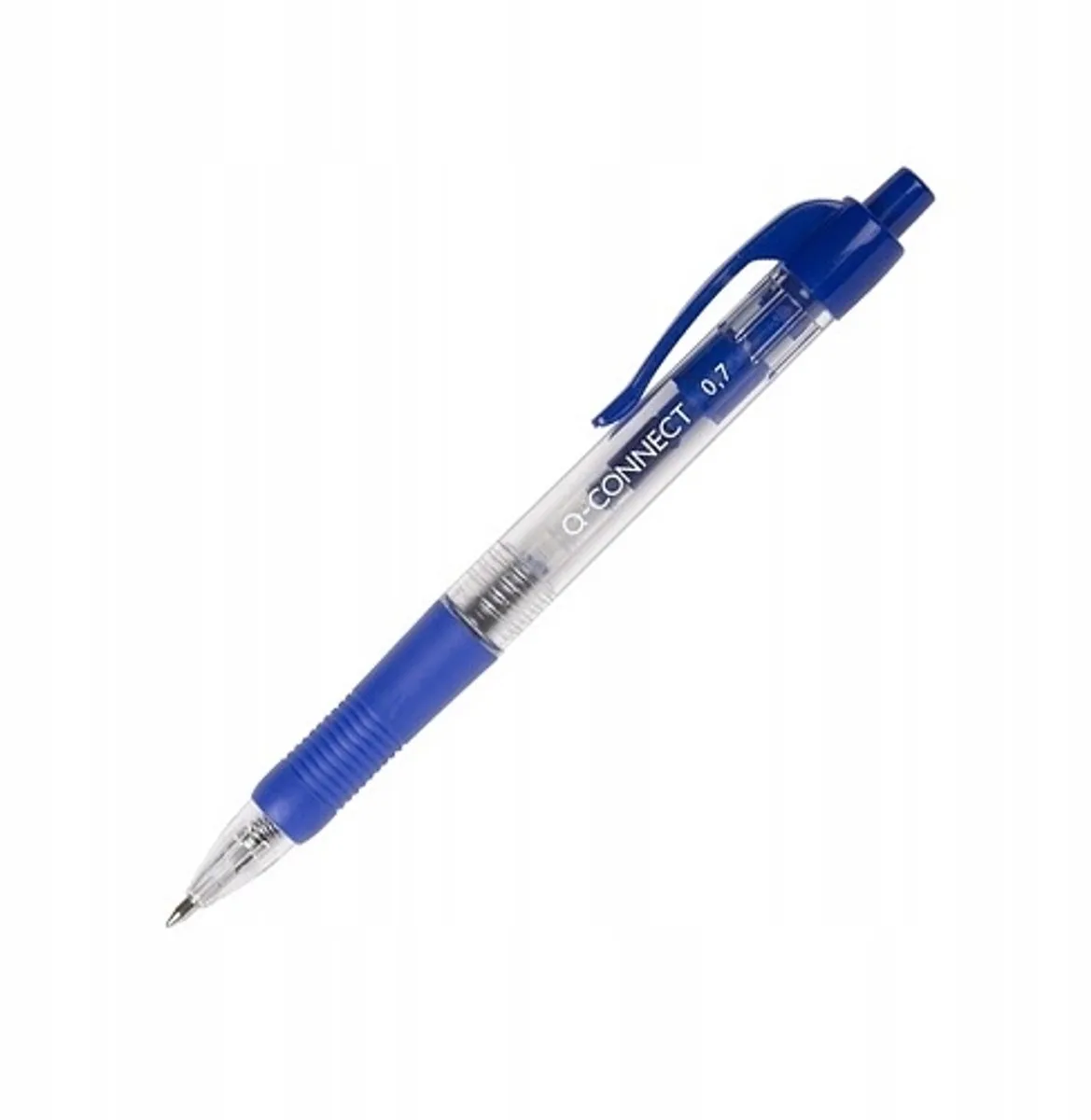 Blauwe Balpennen 0,7mm - Set van 10 de Q-Connect en Bleu – photo produit