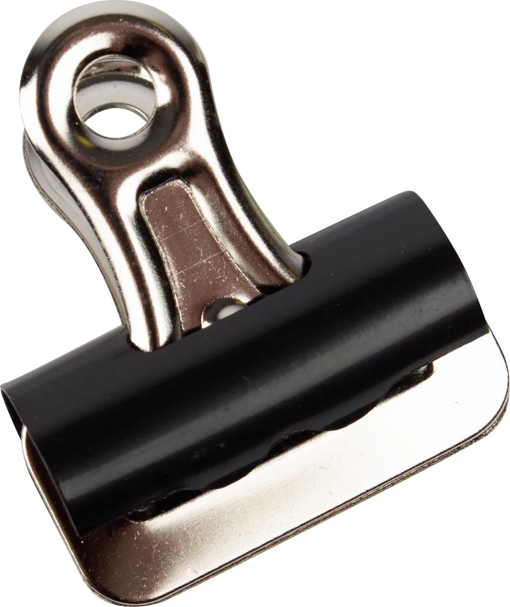 bulldogclip, 32 mm, doos van 10 stuks van Q-Connect in Zwart – productfoto