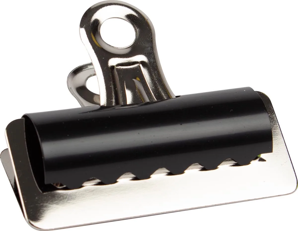 bulldogclip, 70 mm, doos van 10 stuks 12 stuks de Q-Connect en Noir – photo produit