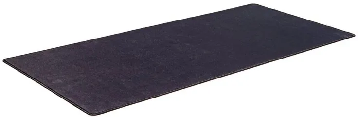 bureauonderlegger en muismat, ft 90 x 40 cm, zwart fra Q-Connect – produktbillede