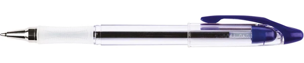 Delta balpen, 0,4 mm, medium blauw von Q-Connect – Produktfoto