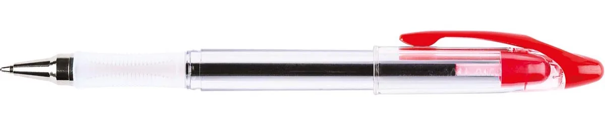 Delta balpen, 0,4 mm, medium rood fra Q-Connect – produktbillede
