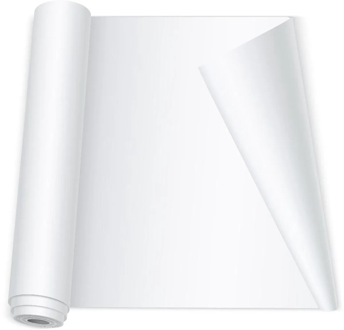 flipchartpapier | ft 65 x 98 cm | 56 g/mÂ² | blanco | rol van 50 vel de Q-Connect en Blanc – photo produit