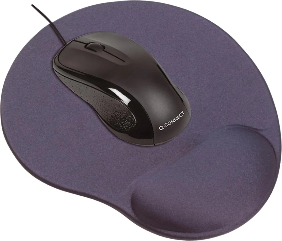 gel muismat met polssteun, 20 stuks van Q-Connect in Grijs – productfoto