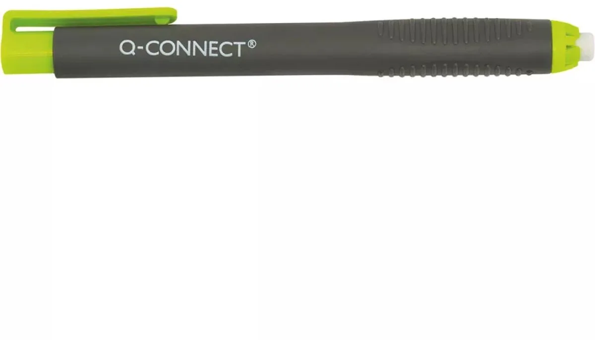 gum pen fra Q-Connect i Sort, Grøn – produktbillede
