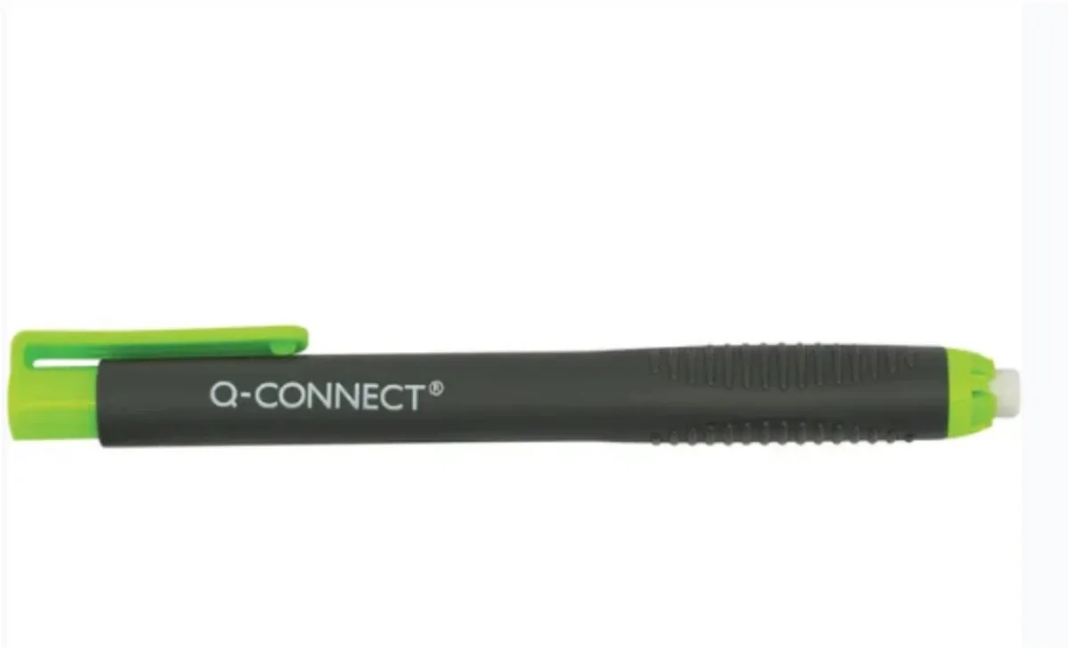 gum-pen fra Q-Connect i Sort, Grøn – produktbillede