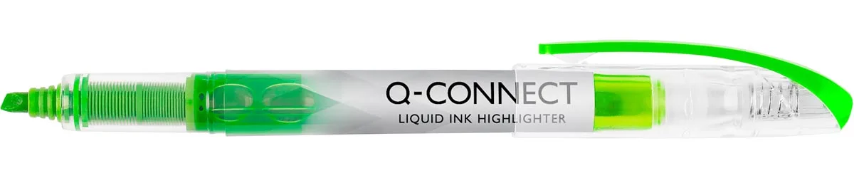 Liquid markeerstift, groen fra Q-Connect – produktbillede