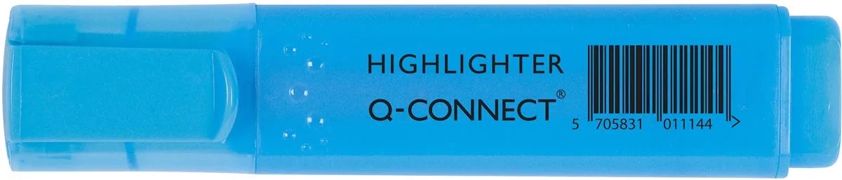 markeerstift, 10 stuks de Q-Connect en Bleu – photo produit