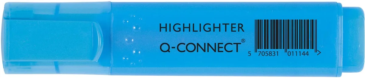 markeerstift, blauw fra Q-Connect – produktbillede