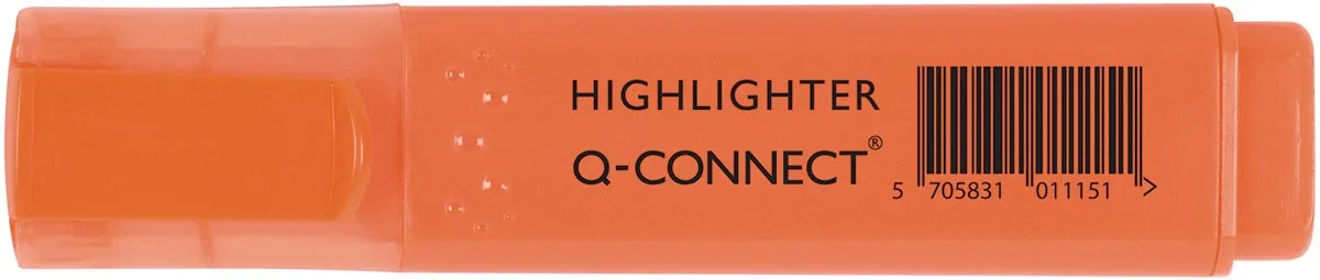markeerstift, oranje fra Q-Connect – produktbillede