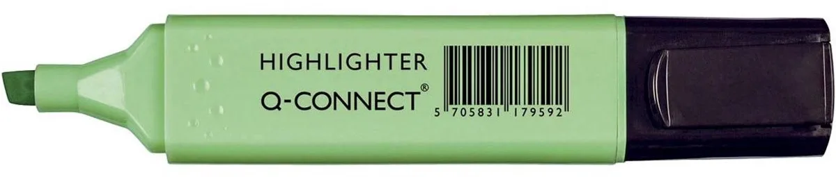 markeerstift pastel de Q-Connect en Vert – photo produit