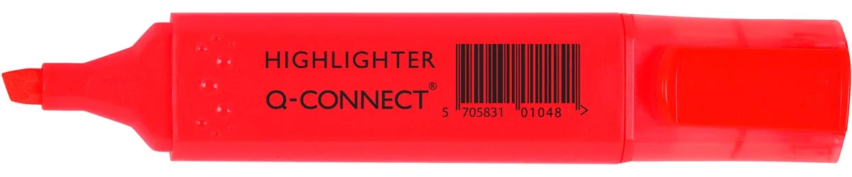 markeerstift, rood fra Q-Connect – produktbillede