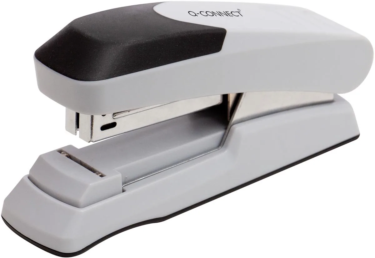 nietmachine | Flat Clinch | 20 blad från Q-Connect i Svart – produktbild