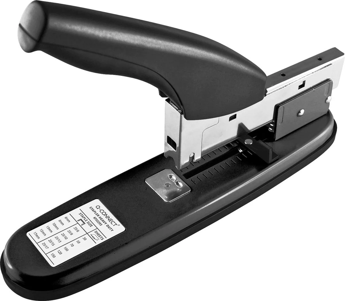 Nietmachine Q-Connect KF02293 fra Q-Connect i Sort – produktbillede