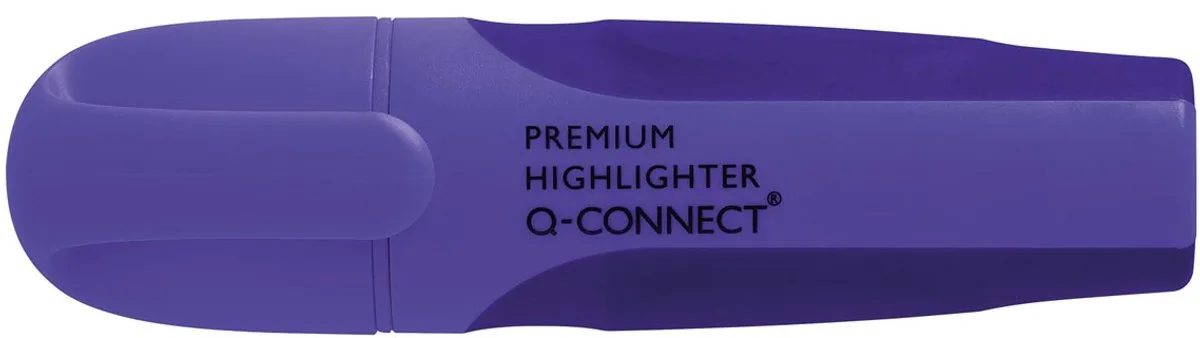 Premium markeerstift, 10 stuks de Q-Connect en Violet – photo produit