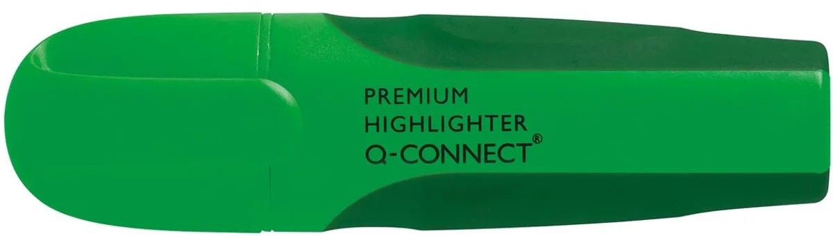 Premium markeerstift de Q-Connect en Vert – photo produit
