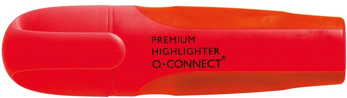 Premium markeerstift de Q-Connect en Rouge – photo produit