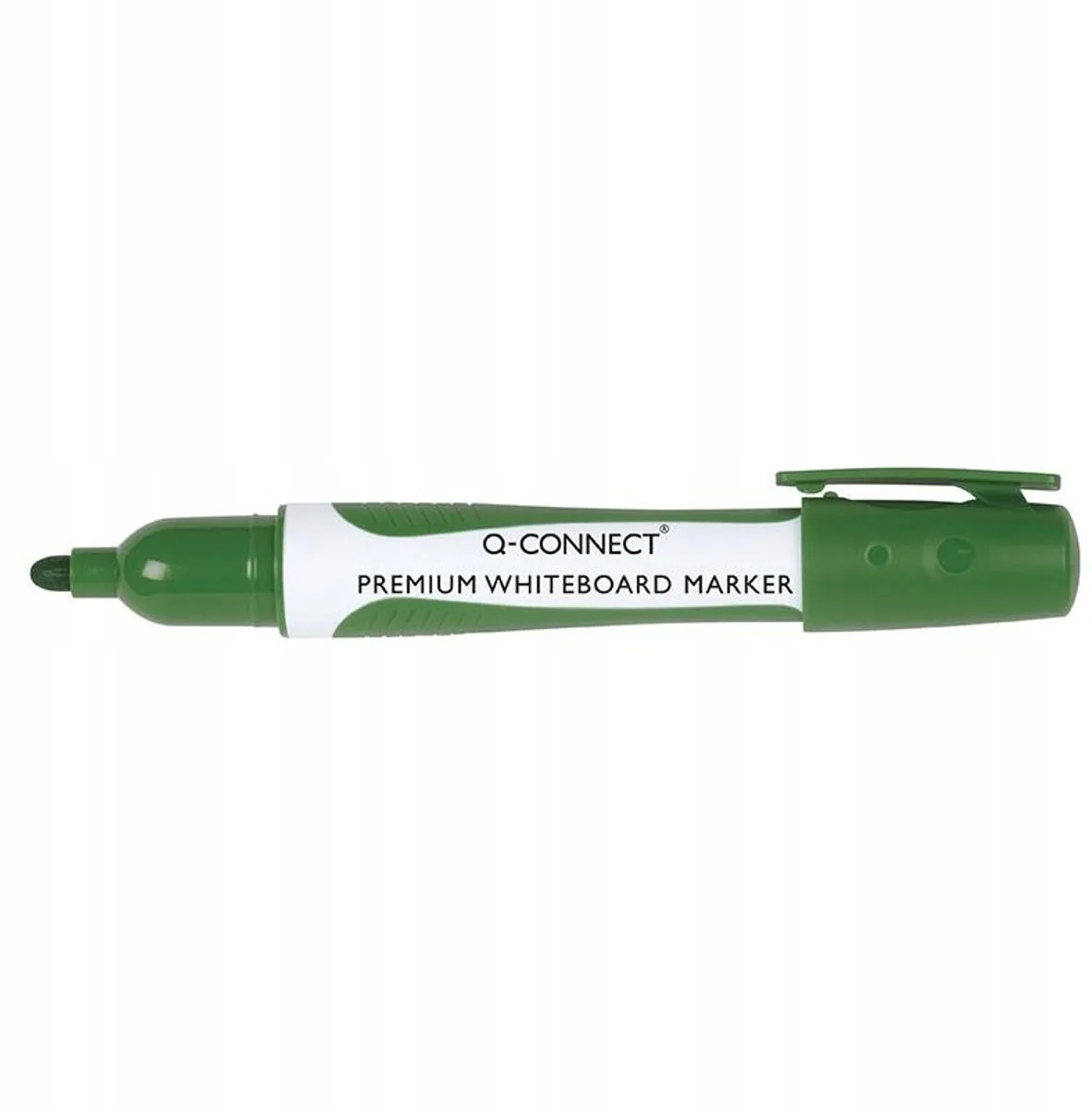 Premium whiteboard marker | 3 mm | ronde punt de Q-Connect en Vert – photo produit
