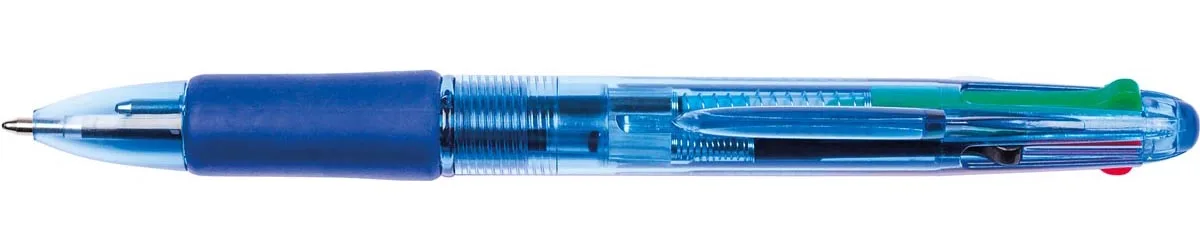 Q-CONNECT 4 kleuren balpen, 0,7 mm, medium punt fra Q-Connect – produktbillede