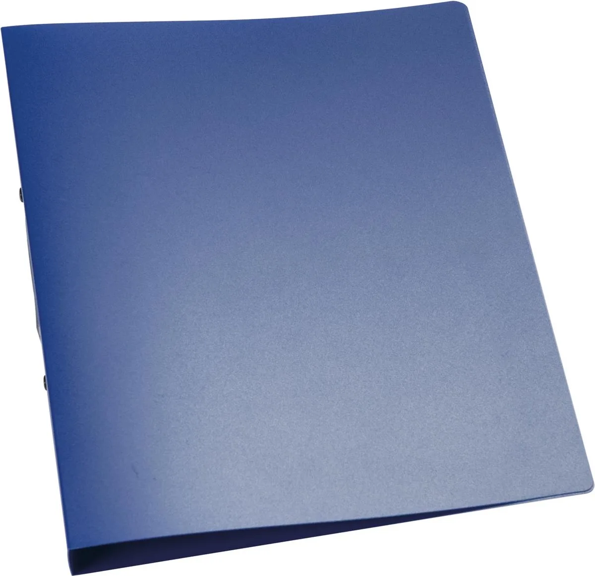 ringmap, PP, 2 ringen, 25 mm, transparant blauw 12 stuks von Q-Connect in A4 – Produktfoto