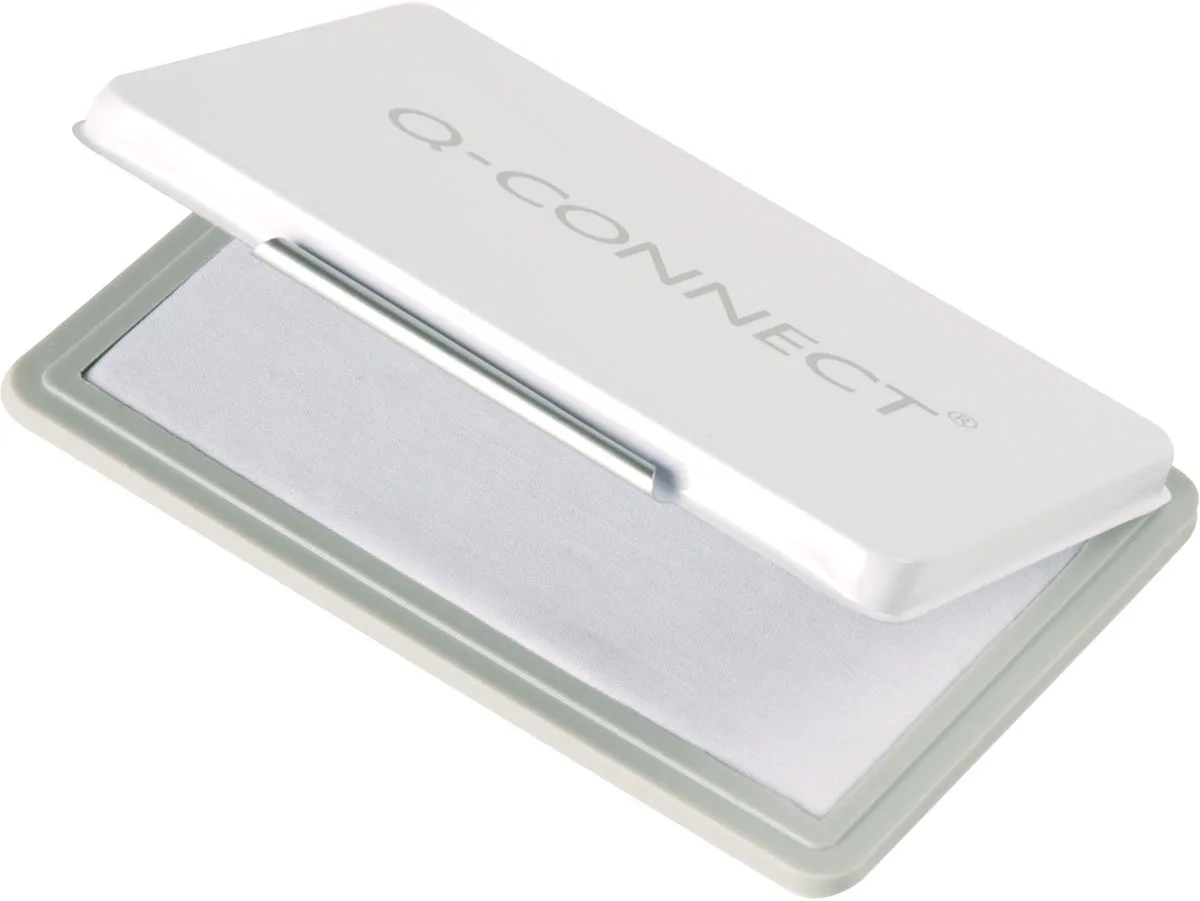 stempelkussen, ft 110 x 70 mm, neutraal fra Q-Connect – produktbillede