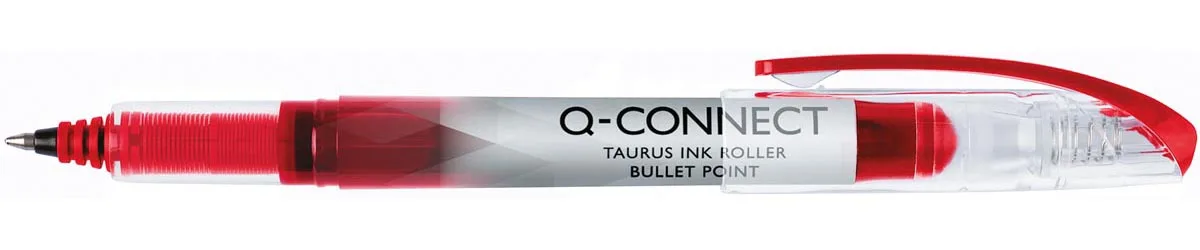 Taurus liquid ink roller, rood fra Q-Connect – produktbillede