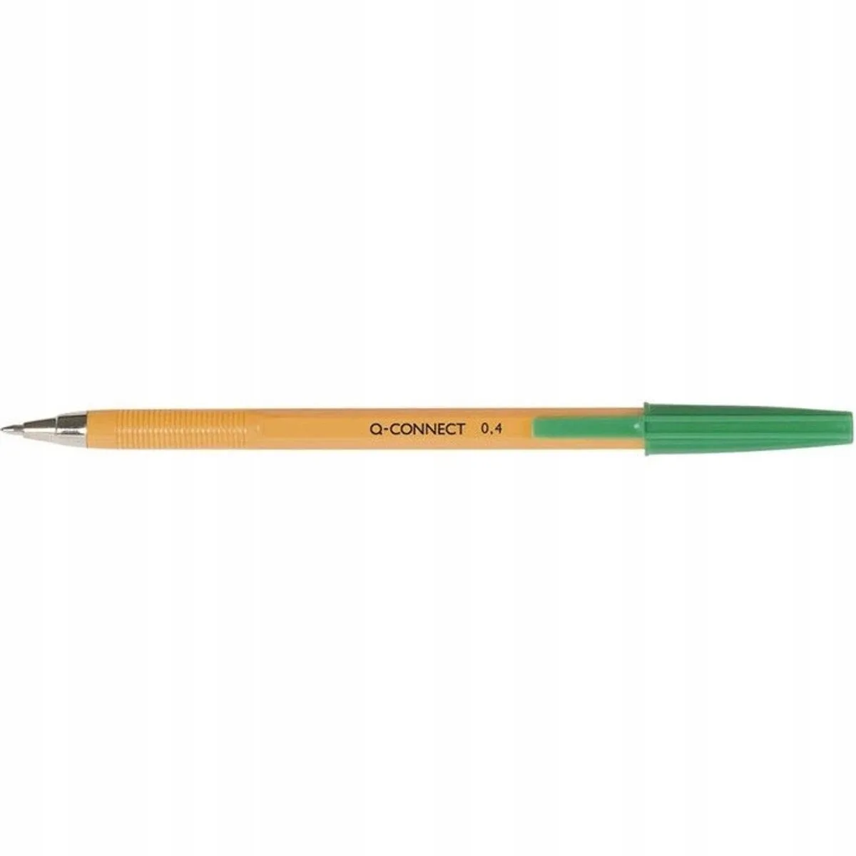 Traditionele Pen KF34049 - 0,7 mm bal, 1400 m lengte fra Q-Connect i Grøn – produktbillede