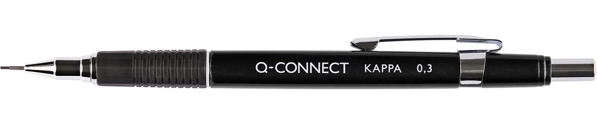 vulpotlood Kappa 0,3 mm zwart fra Q-Connect – produktbillede