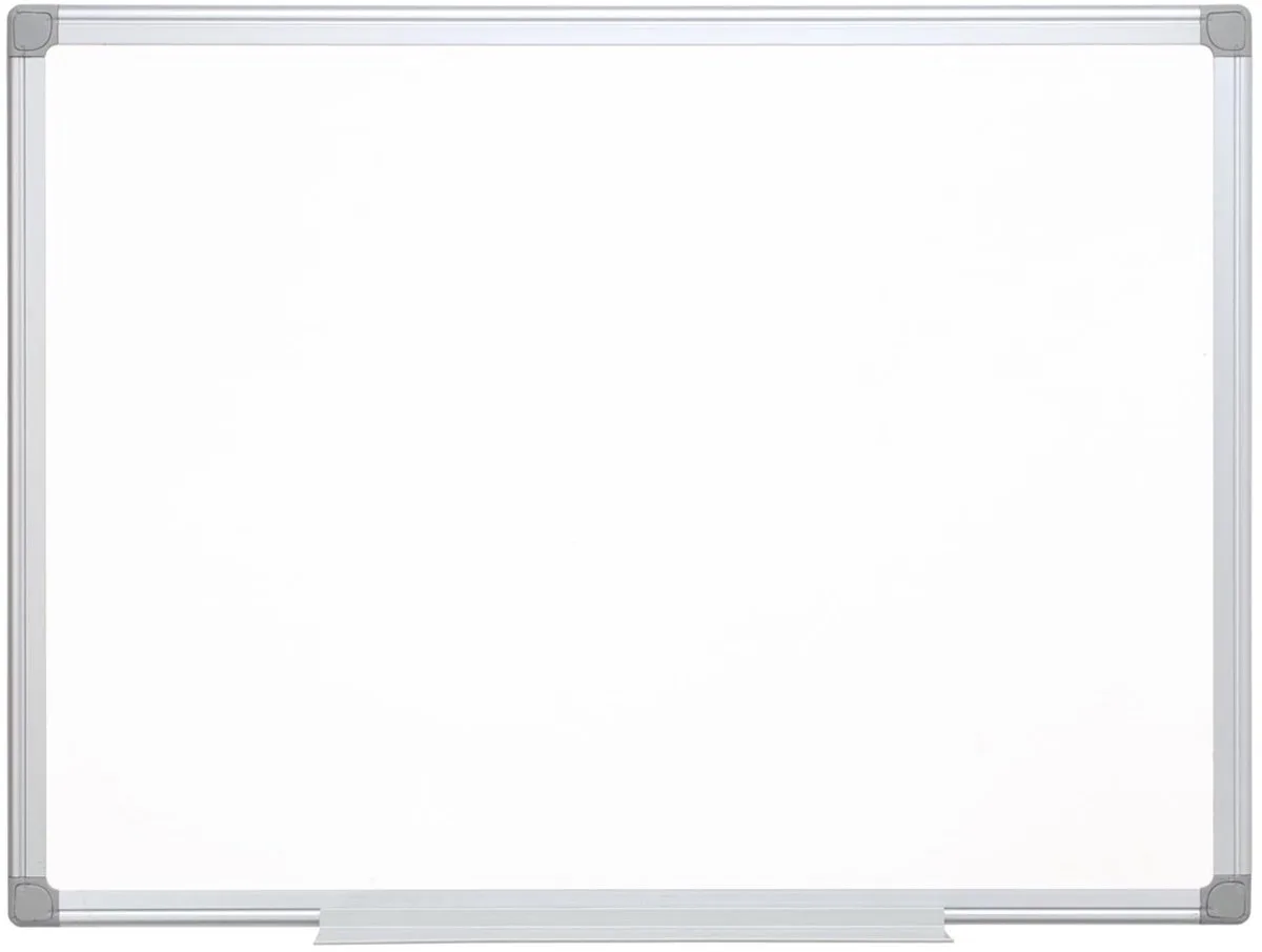 whiteboard | emaille | magnetisch | 90 x 60 cm fra Q-Connect i Hvid – produktbillede