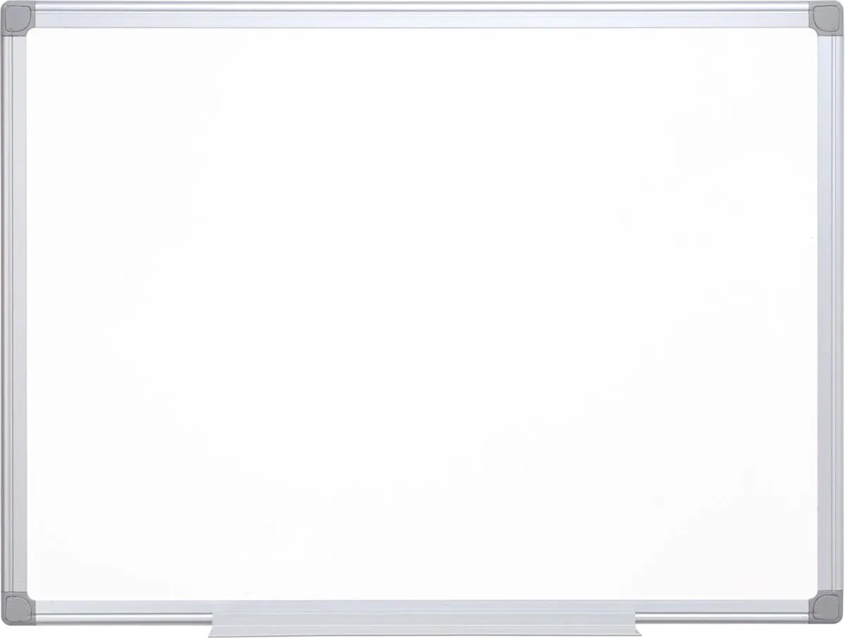 whiteboard | gelakt staal | magnetisch | 90 x 60 cm by Q-Connect in White – product photo
