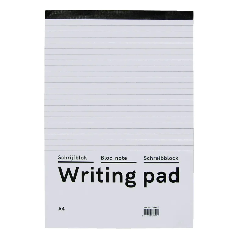 Schrijfblok qbasic a4 lijn 160blz 60gr | 10 stuks by Qbasic – product photo