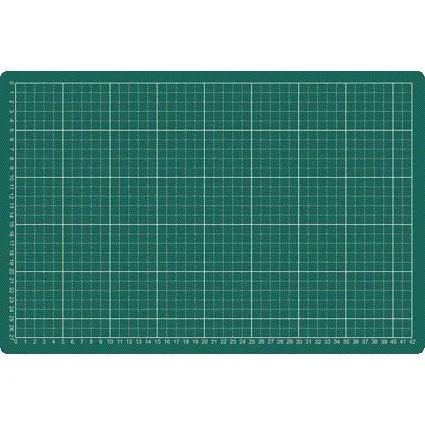 Snijmat a3 450x300mm groen by Qbasic – product photo