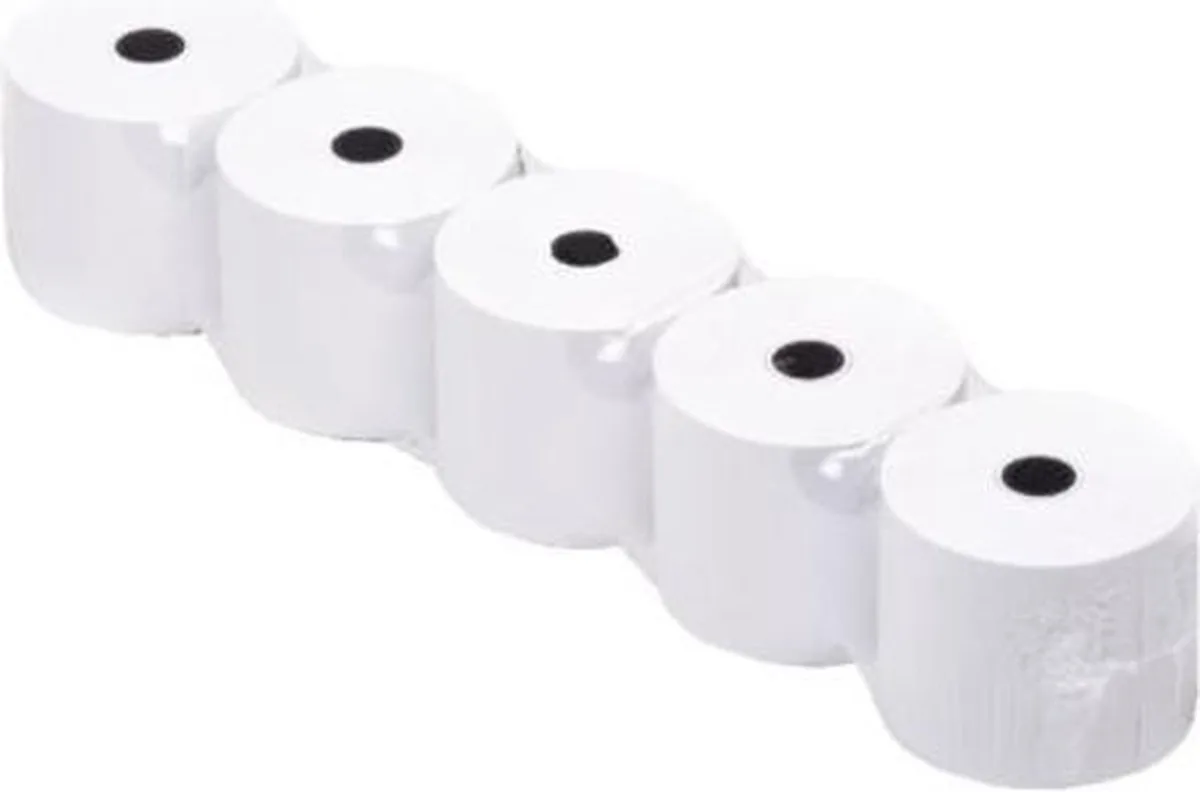 Witte kassarol 57x40x12 20m - 5 stuks van Qbasic in Wit – productfoto