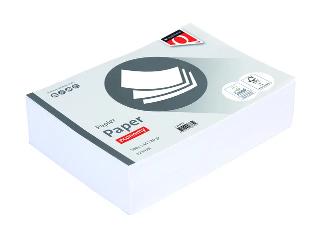 A5 Kopieerpapier Quantore Economy 80gr wit 500vel by Quantore – product photo