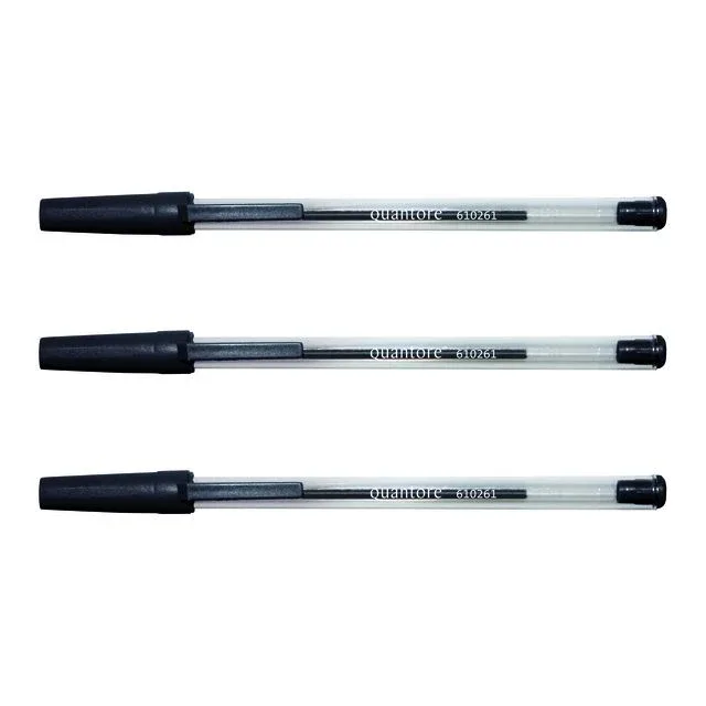 Balpen quantore stick zwart by Quantore – product photo