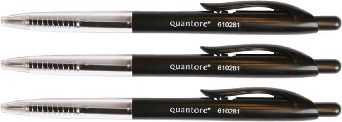 Balpen fra Quantore i Sort – produktbillede