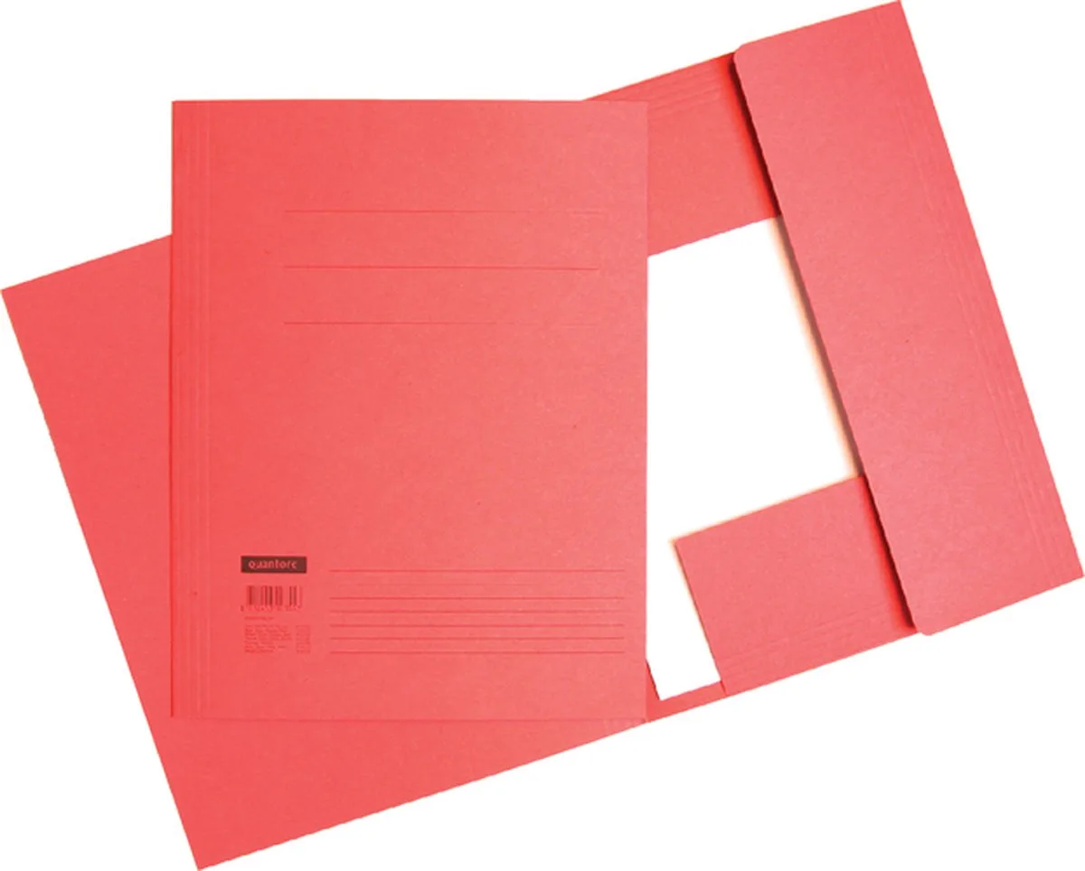 Dossiermap quantore fo 250gr | 10 stuks by Quantore in Red – product photo